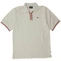 Polo da uomo Lotto di colore bianco medio
