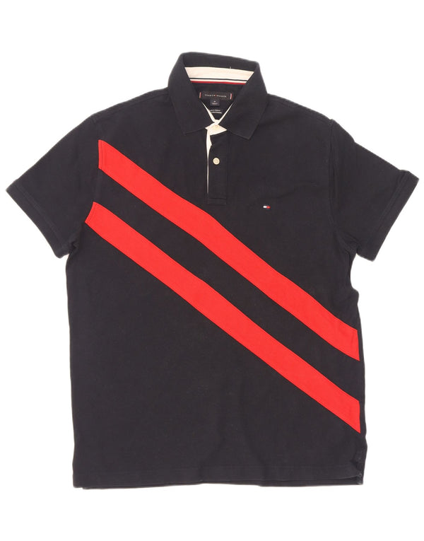 Polo da uomo con vestibilità regolare Tommy Hilfiger, colore blu navy medio