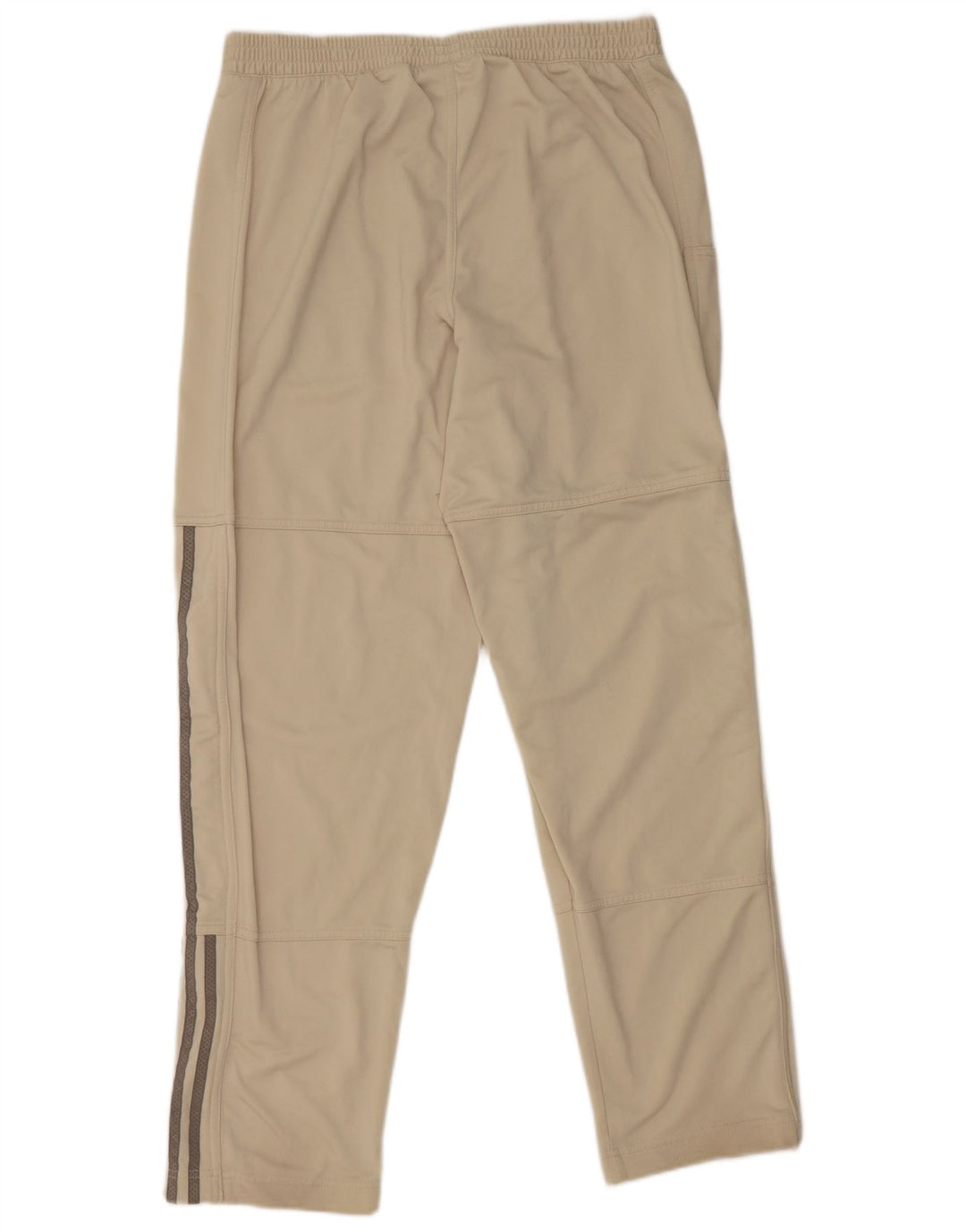 Pantaloni da tuta da uomo Adidas in poliestere beige medio