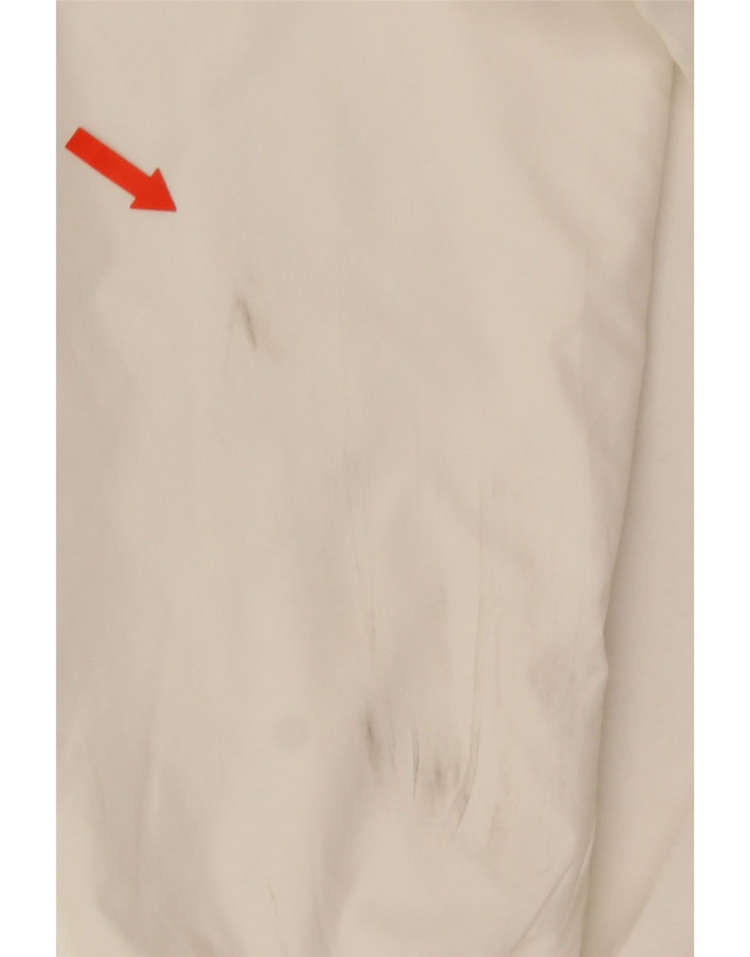 Giacca da tuta da uomo Nike Large bianca in poliestere