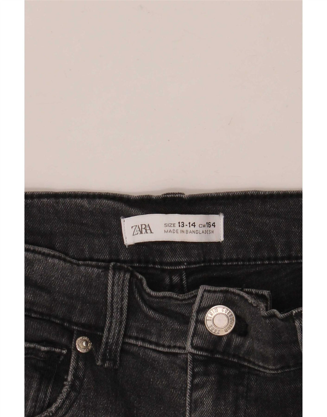 Jeans svasati per ragazze Zara 13-14 anni W26 L29 Grigio