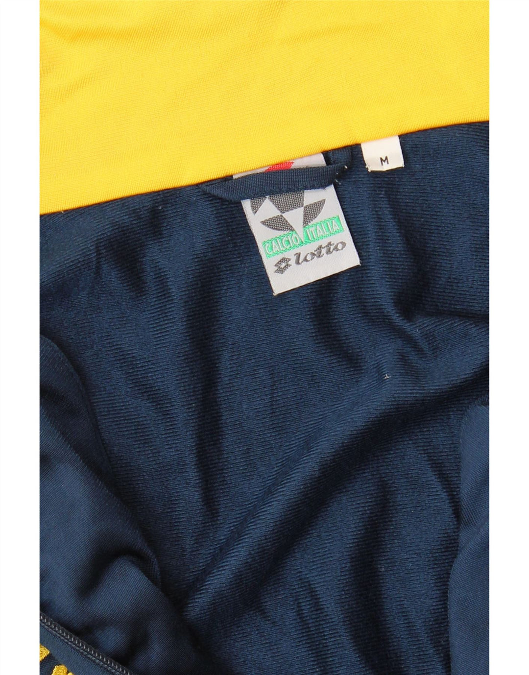 Giacca da tuta da uomo Lotto a blocchi di colore blu navy medio