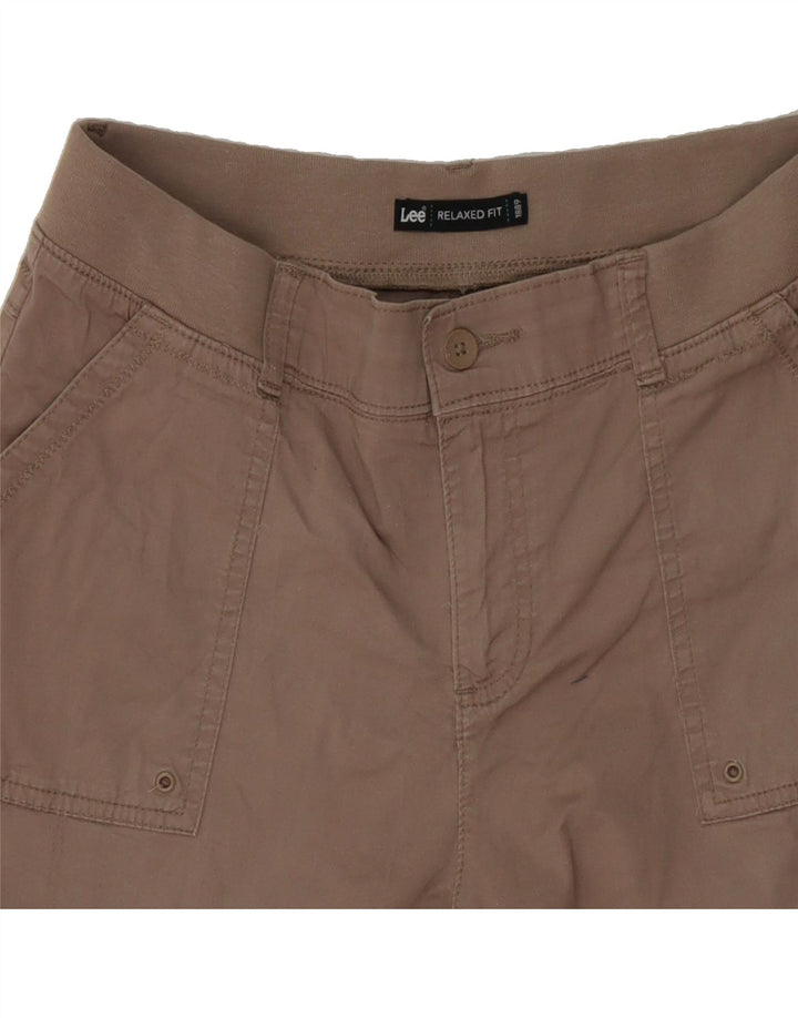 LEE Mens Relaxed Fit Chino Shorts W32 Medium Grey Vintage Lee and Second-Hand Lee from Messina Hembry 