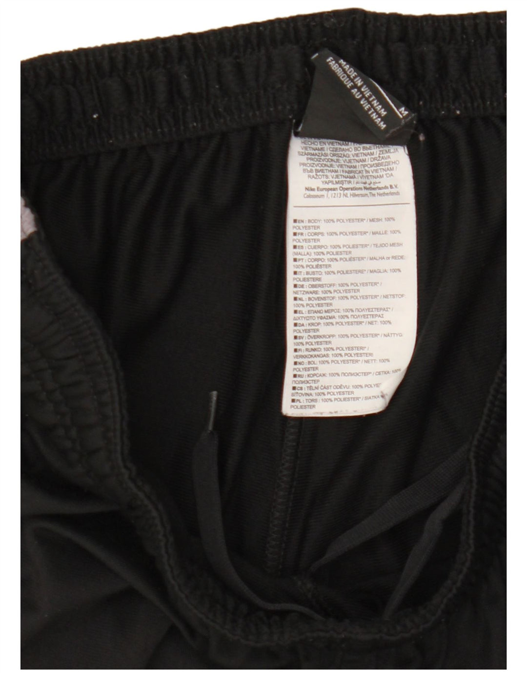 Pantaloni da tuta Nike da uomo, colore nero medio, poliestere sportivo