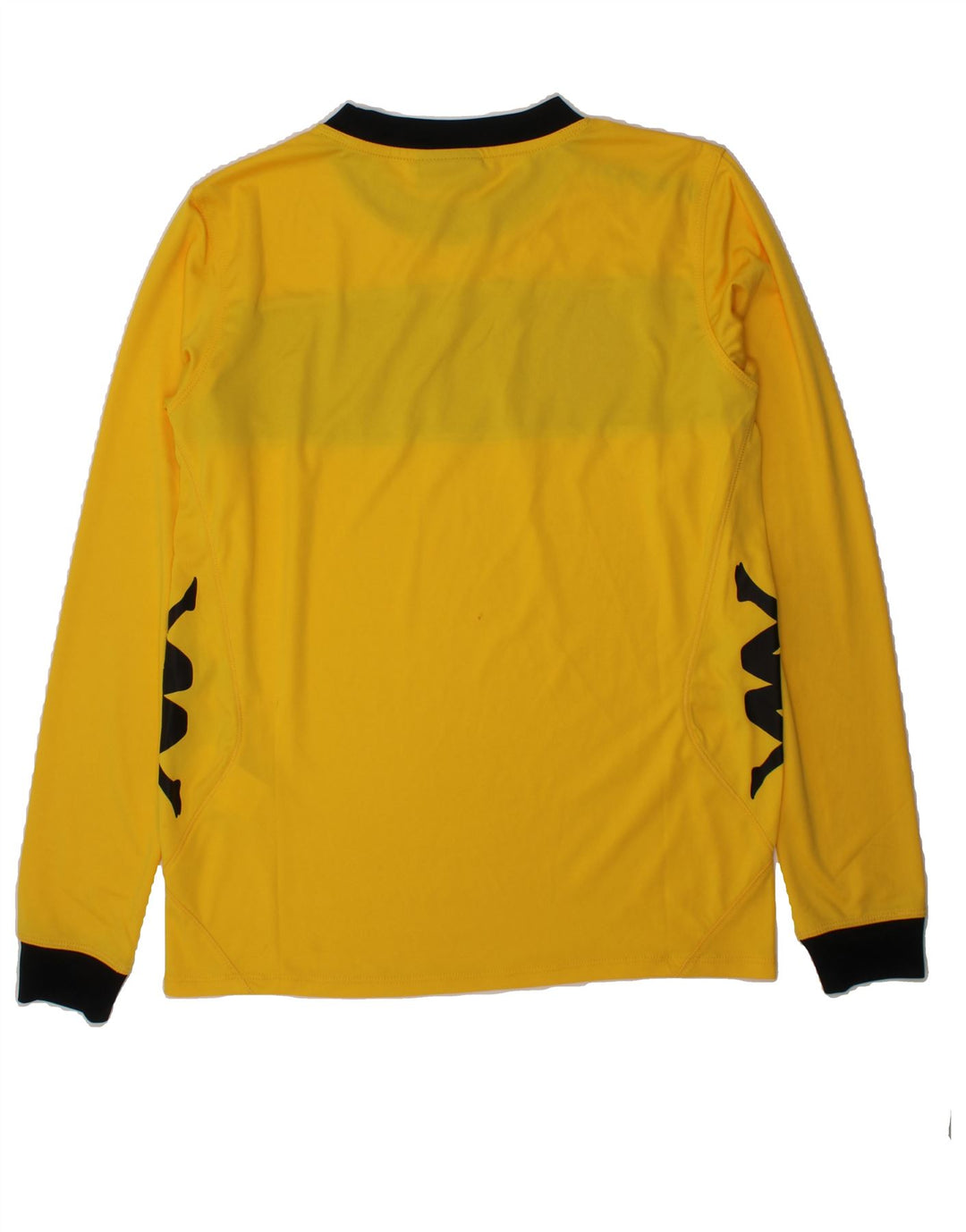 KAPPA Boys Graphic Top Long Sleeve 13-14 Years Yellow Polyester Vintage Kappa and Second-Hand Kappa from Messina Hembry 