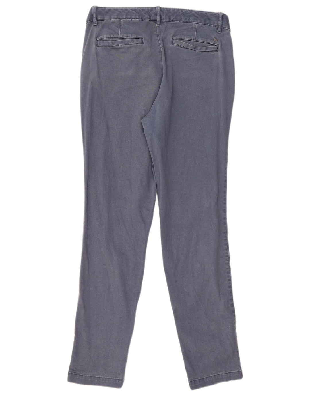 Pantaloni chino da donna Boyfriend Eddie Bauer US 8 medi W34 L30 blu navy