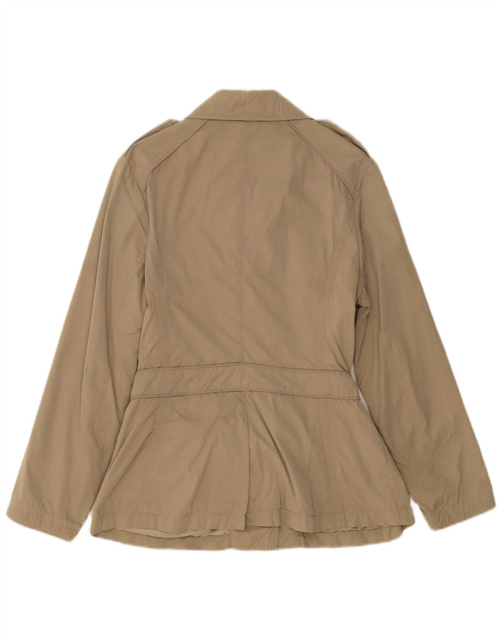 Giacca militare da donna Blauer UK 14 poliestere kaki medio