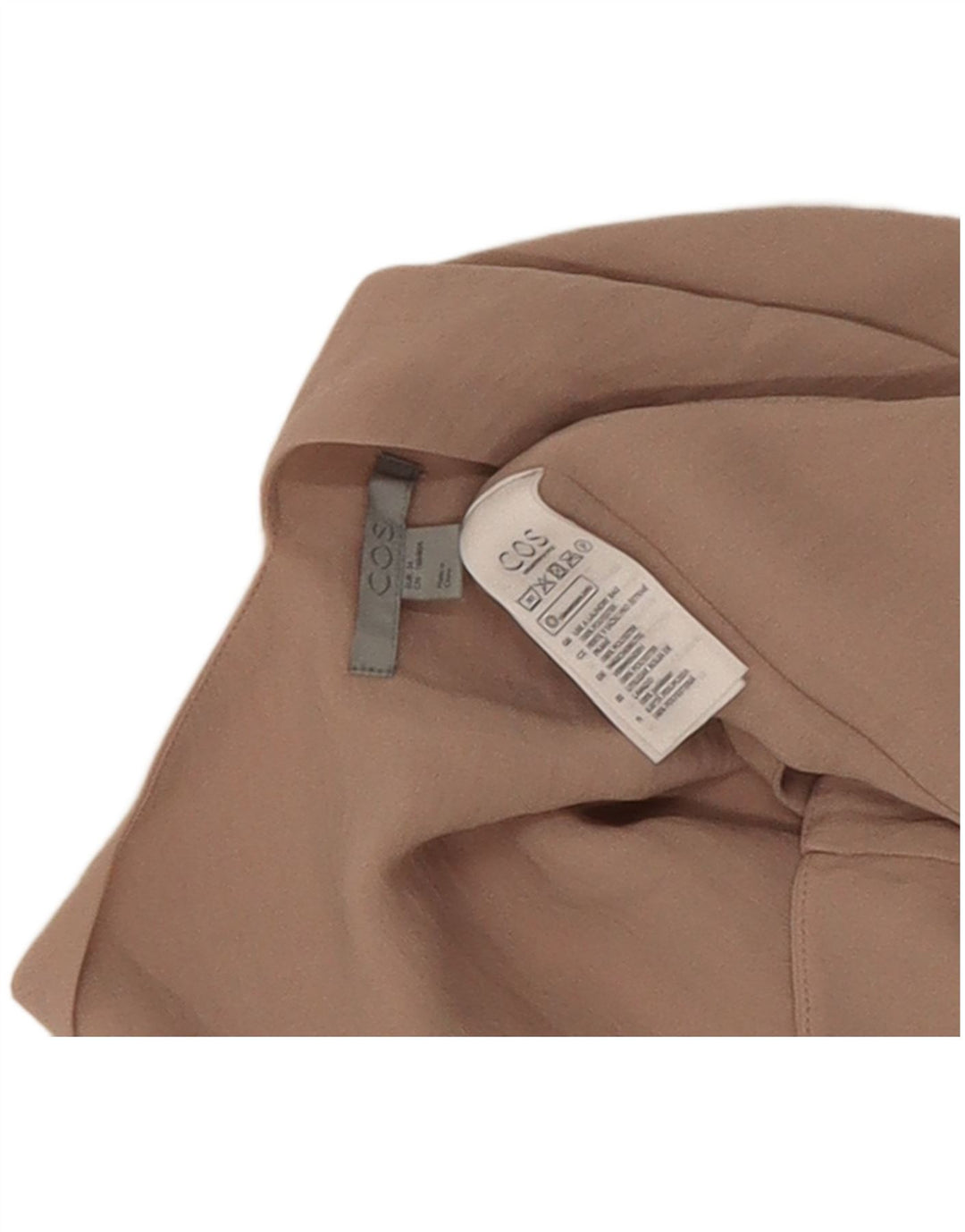 Abito lungo senza maniche da donna Cos EU 34 XS Poliestere beige