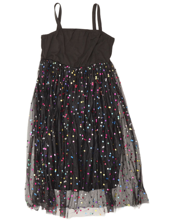 Abito impero senza maniche Curve da donna di Shein UK 20 2XL Nero screziato