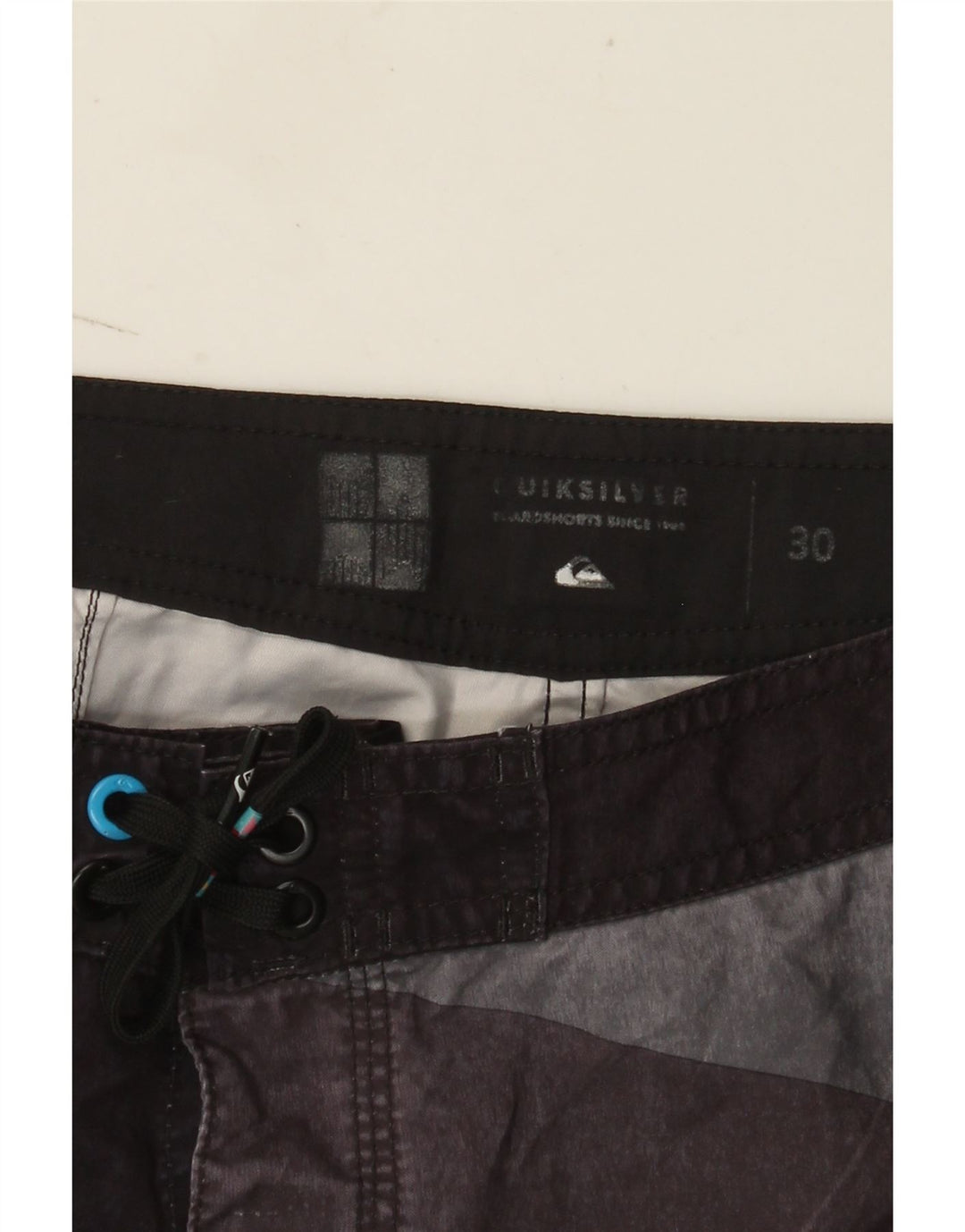 Quiksilver Pantaloncini da bagno grafici da uomo color block medio multicolore