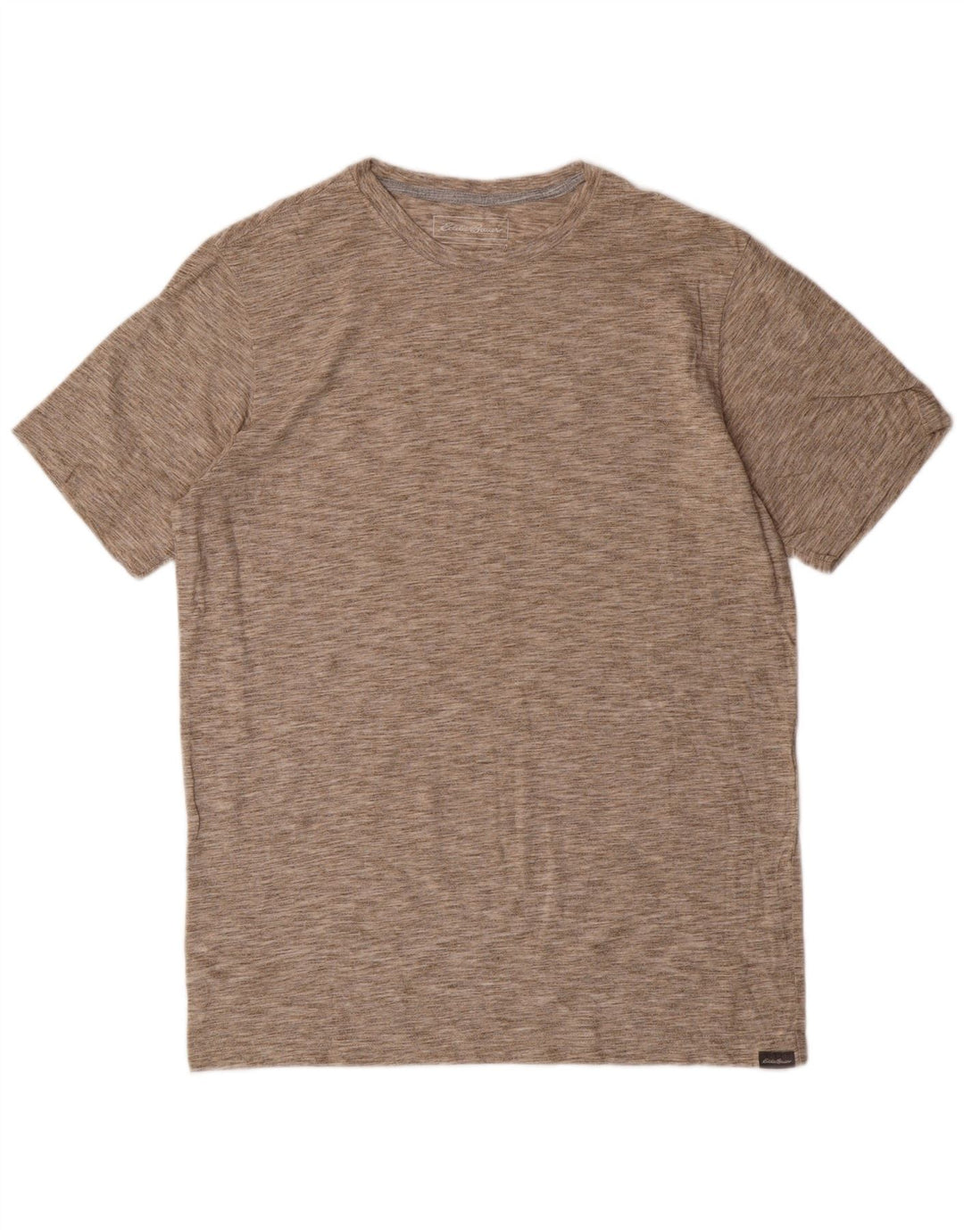 T-shirt da uomo Eddie Bauer Top in cotone chiazzato beige medio