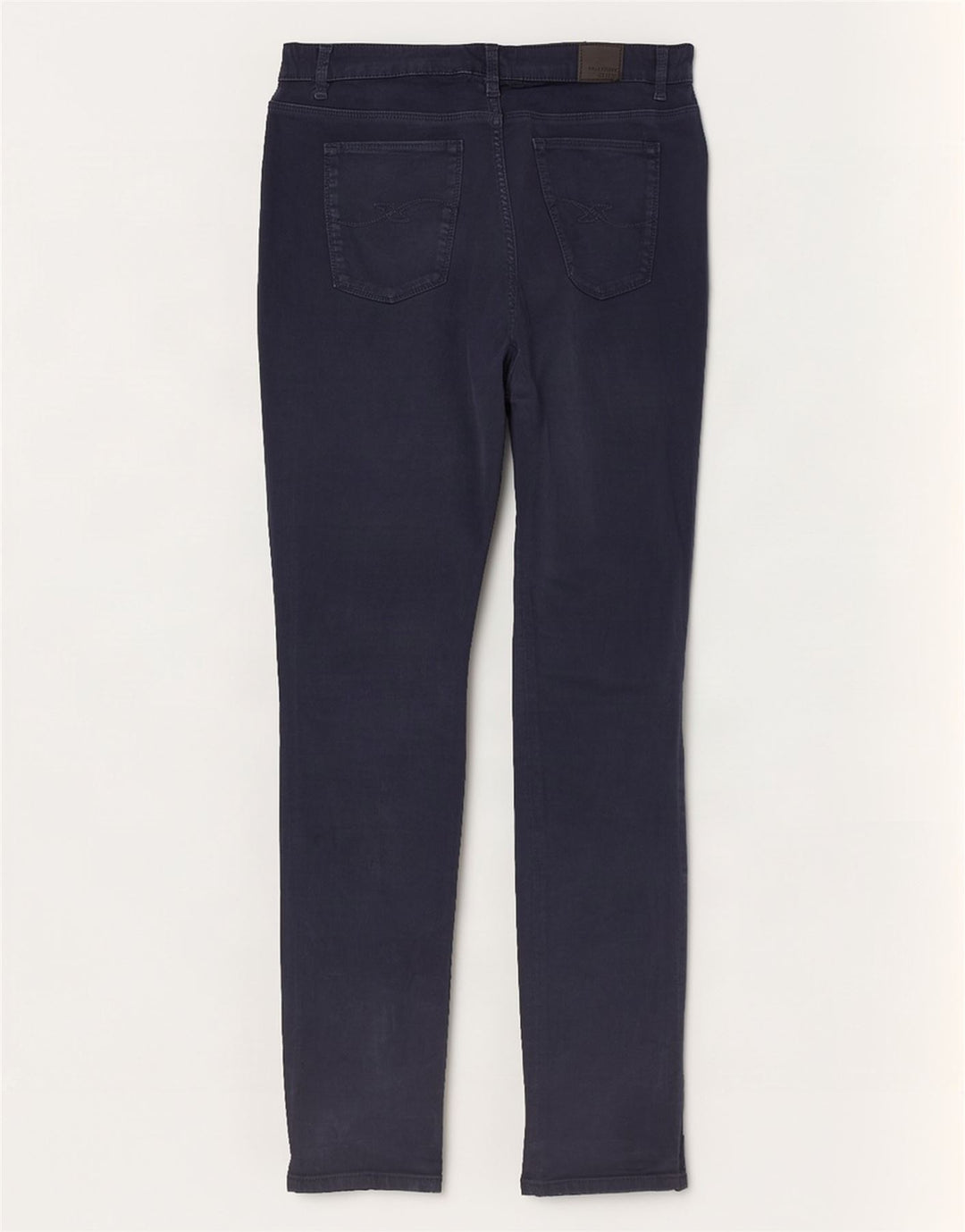 Pantaloni Casual Slim Donna Trussardi W33 L32 Blu Navy