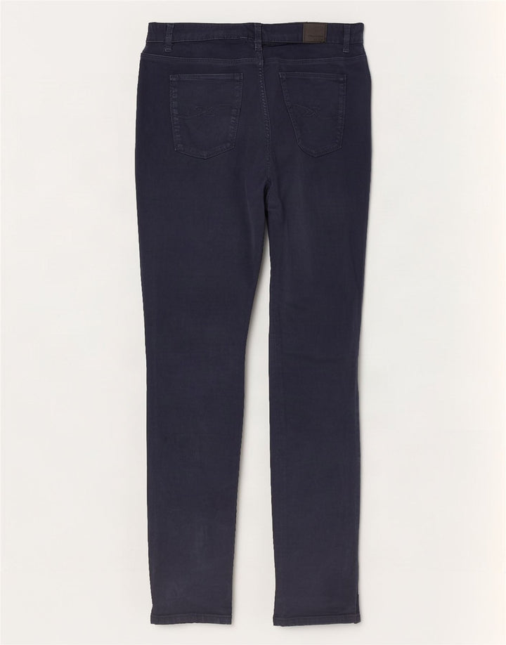 Pantaloni Casual Slim Donna Trussardi W33 L32 Blu Navy