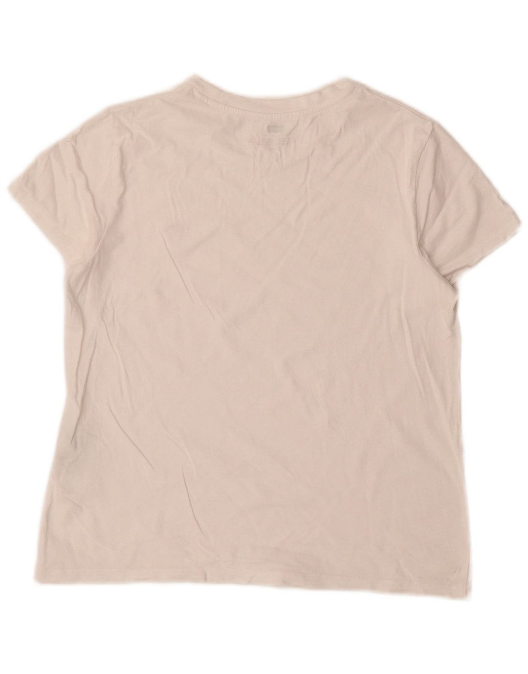 T-shirt da donna Levi's Top UK 10 piccola in cotone bianco