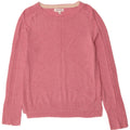 Maglione maglione con scollo a barca da donna di White Stuff UK 8 piccolo cotone rosa