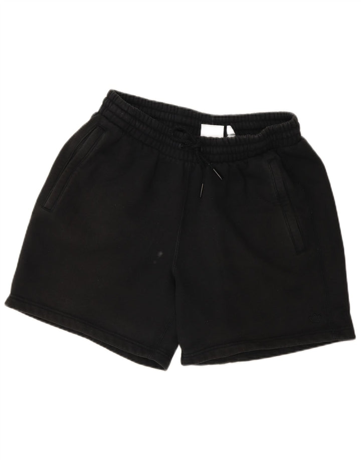 Pantaloncini sportivi Adidas da uomo medio cotone nero