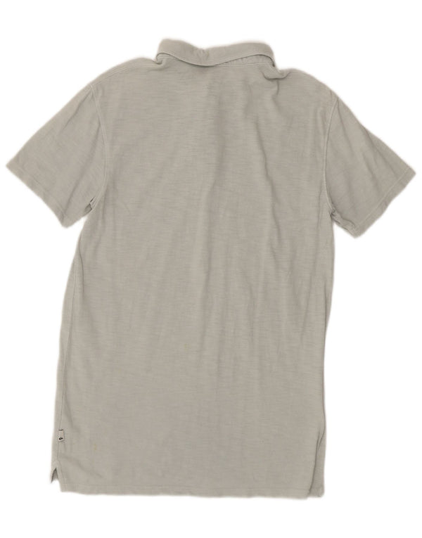 Polo da uomo QUIKSILVER Modern Fit in cotone grigio medio