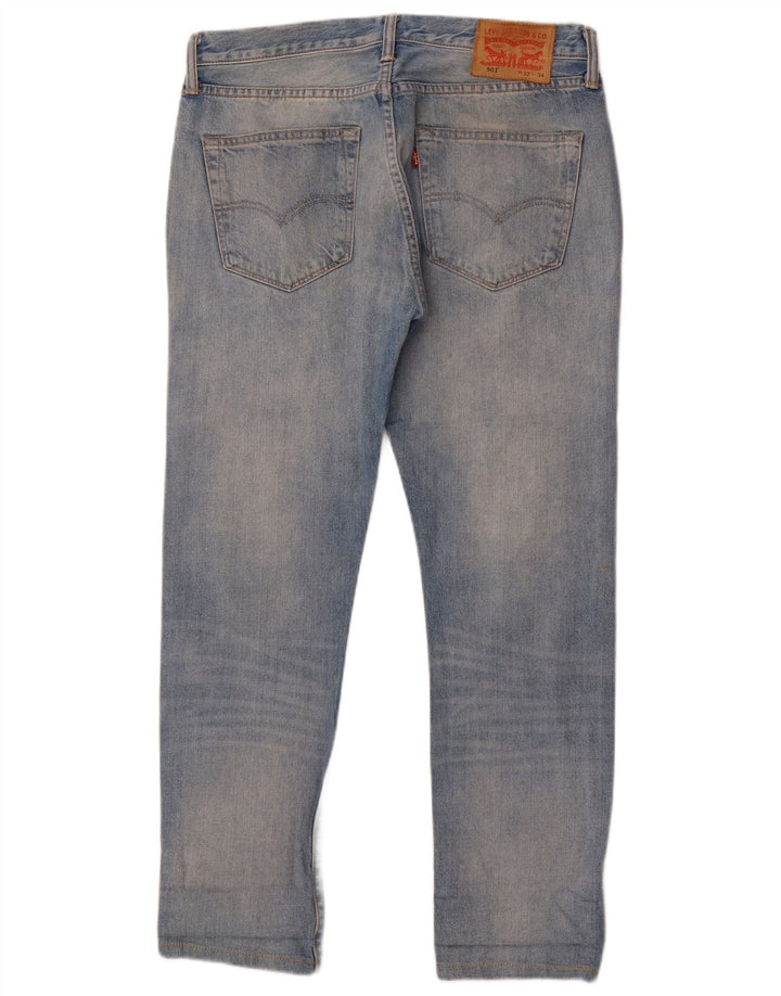 Levi's Uomo 501 Jeans dritti W32 L29 Cotone Blu