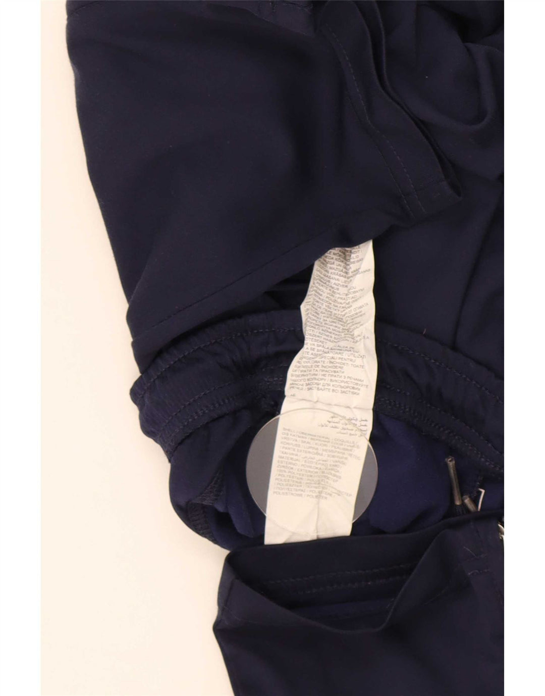 Pantaloni della tuta da ragazzo Puma 11-12 anni in poliestere blu navy