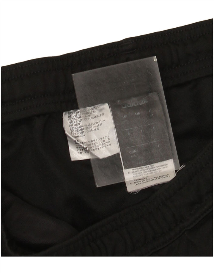 Pantaloni da tuta Adidas Climalite da uomo medio poliestere nero