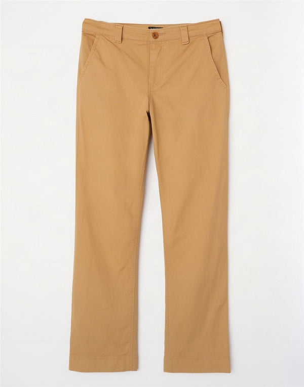 Pantaloni chino dritti da uomo Armani EU 50 Large W33 L29 Cotone beige