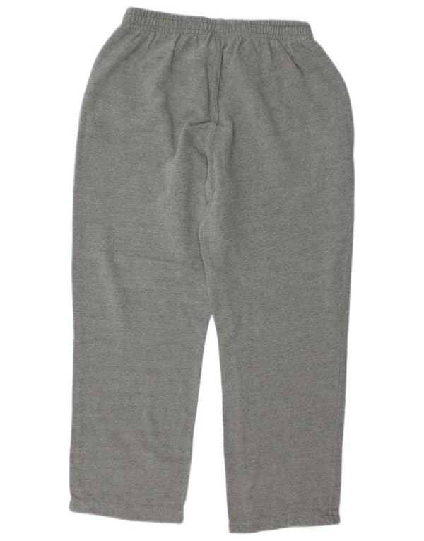 ASICS Womens Tracksuit Trousers UK 16 Large  Grey Flecked Cotton