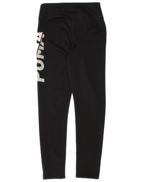 Leggings grafici per ragazze Puma 9-10 anni Poliestere nero