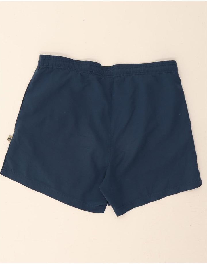 ADIDAS Mens Sport Shorts Medium Navy Blue Polyester Vintage Adidas and Second-Hand Adidas from Messina Hembry 