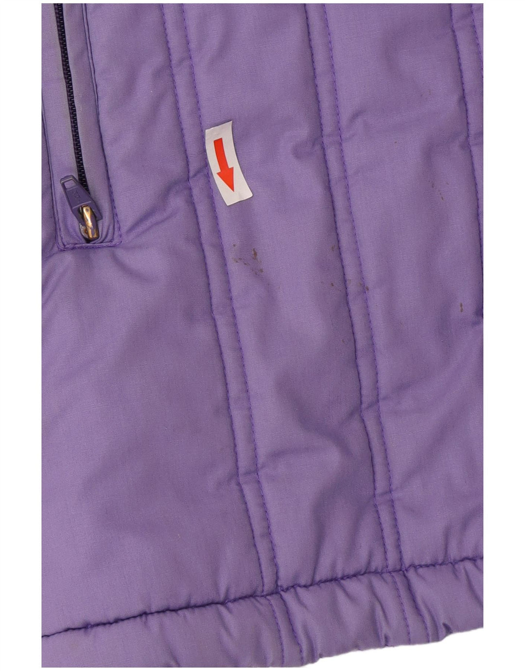 Cappotto imbottito da donna Univers EU 42 Large Viola Poliestere
