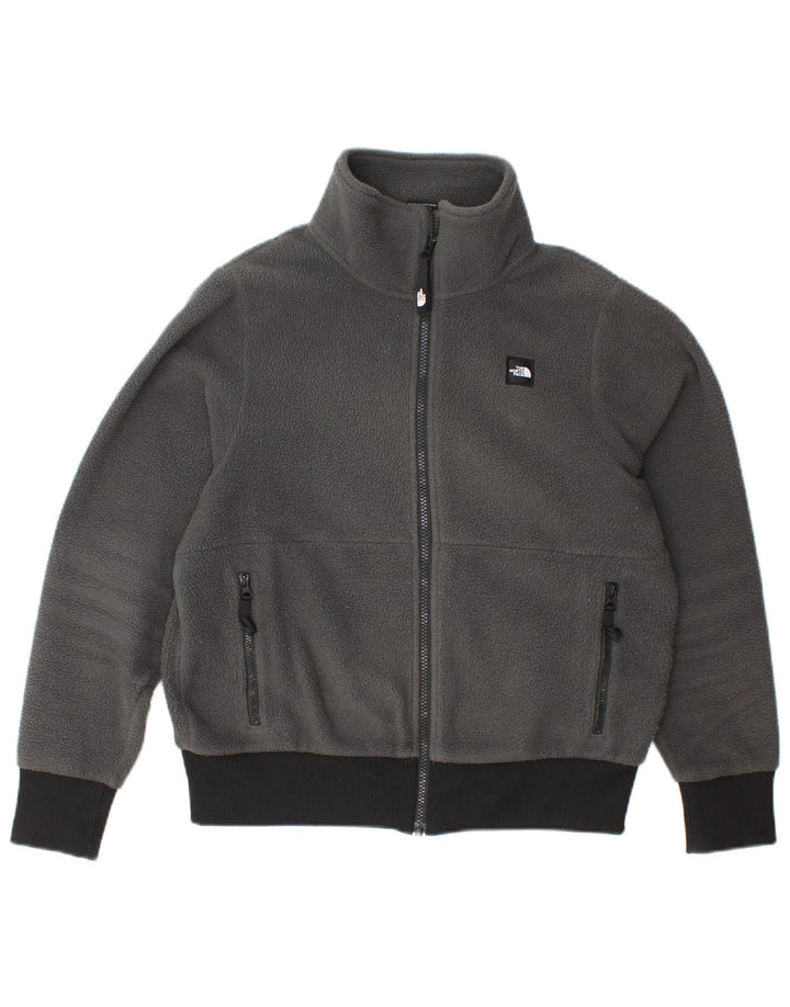 Giacca in pile da donna The North Face UK 14 Colorblock grigio medio