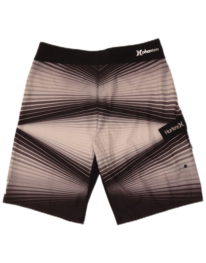 Pantaloncini da bagno da uomo Harley Poliestere medio a righe multicolore