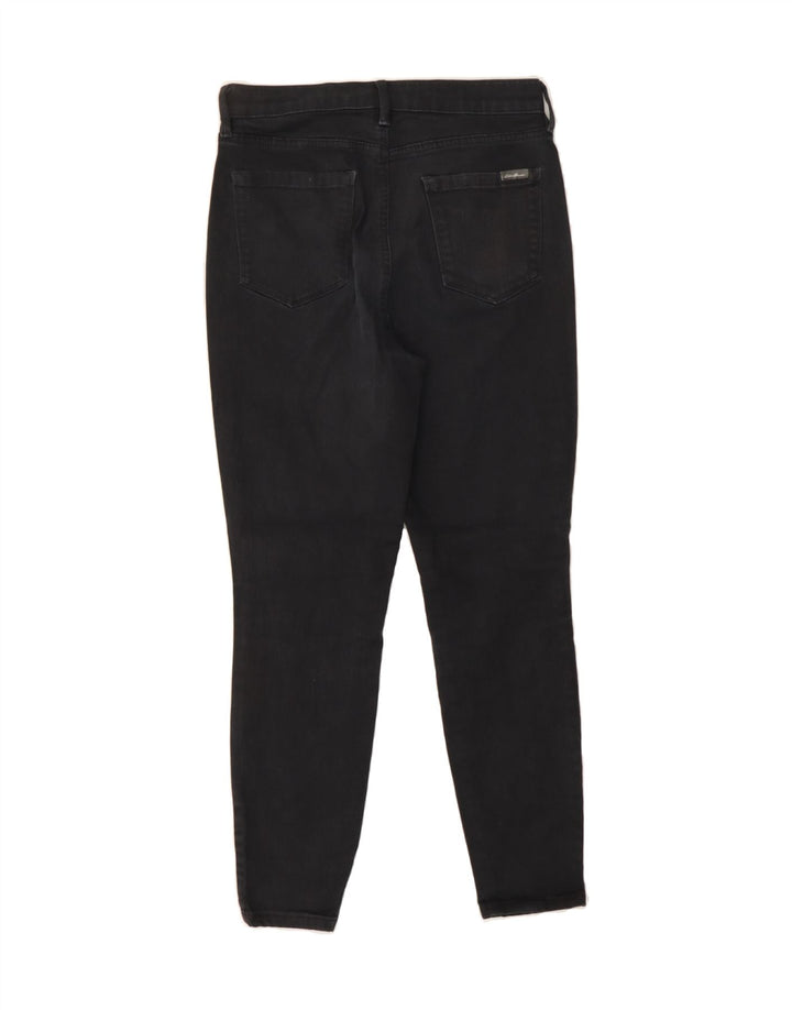 EDDIE BAUER Womens Slightly Curvy Skinny Jeans US 8 Medium W30 L26 Black Vintage Eddie Bauer and Second-Hand Eddie Bauer from Messina Hembry 
