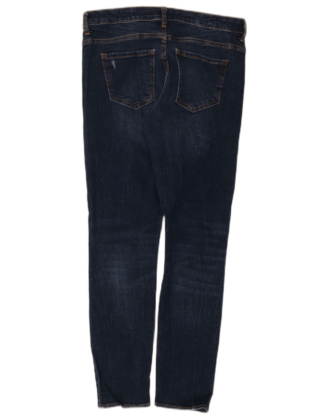Jeans skinny effetto invecchiato Zara da donna EU 40 medio W30 L28 blu