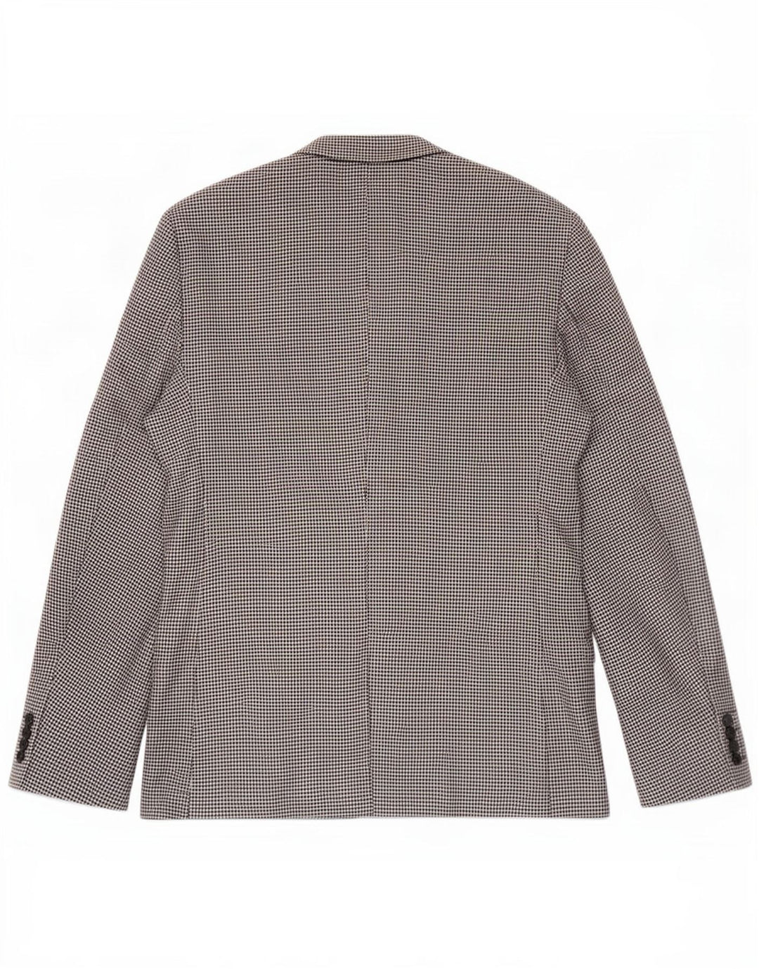 Giacca blazer a 2 bottoni da uomo Zara EU 52 grande pied de poule nero