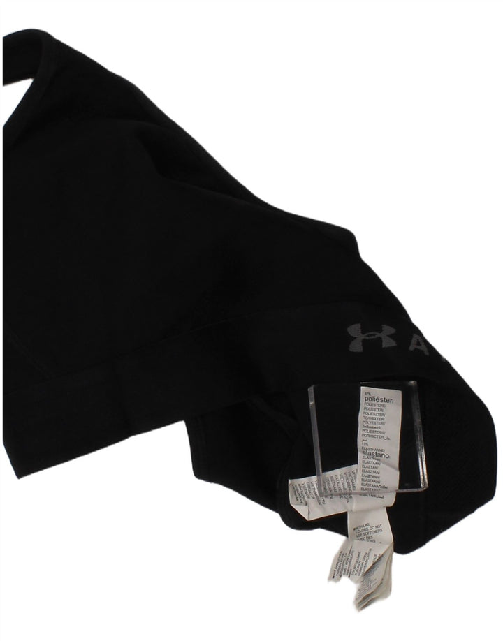 Reggiseno sportivo Under Armour da donna con grafica a compressione, piccolo, nero