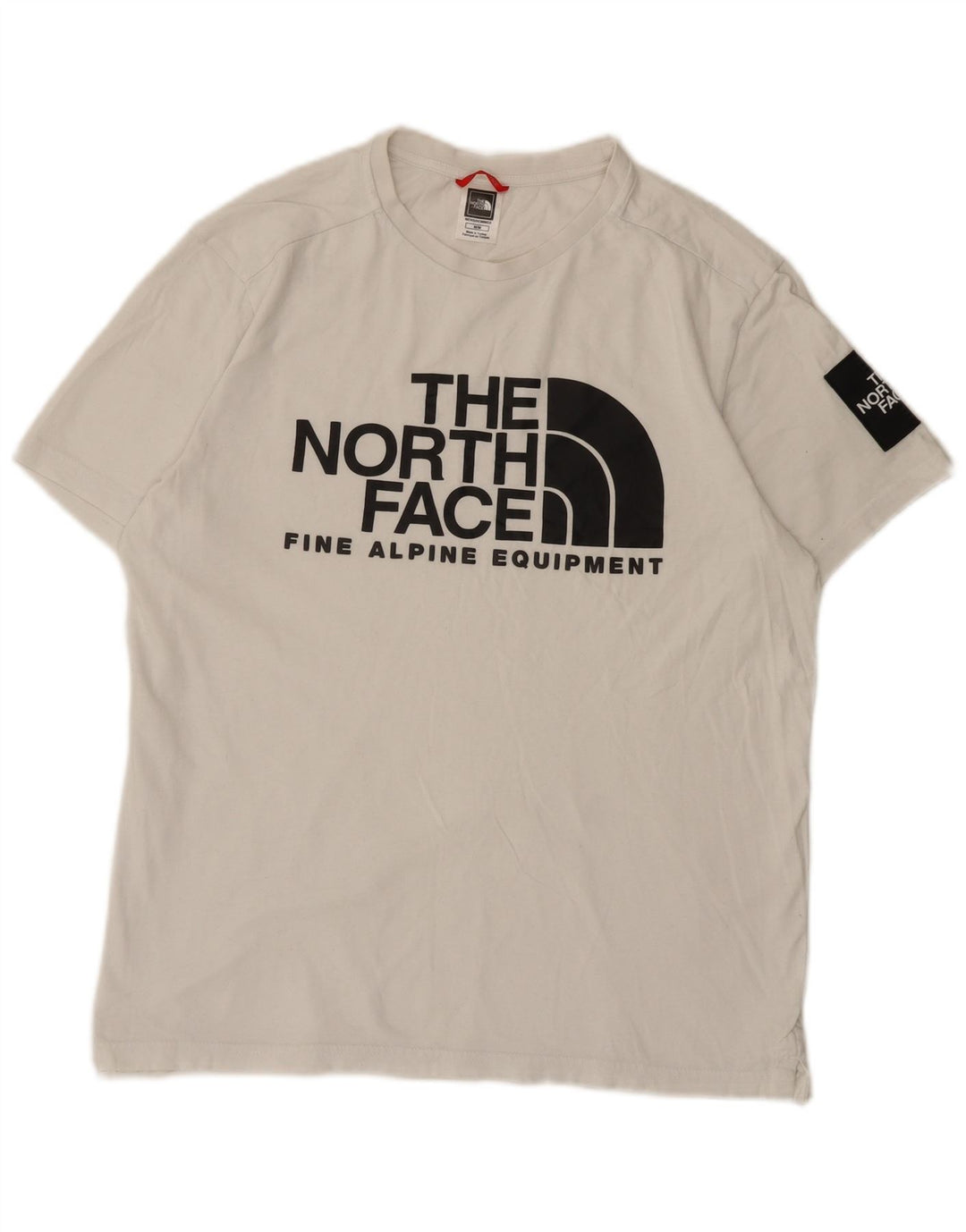 T-shirt grafica da uomo The North Face Top bianco medio