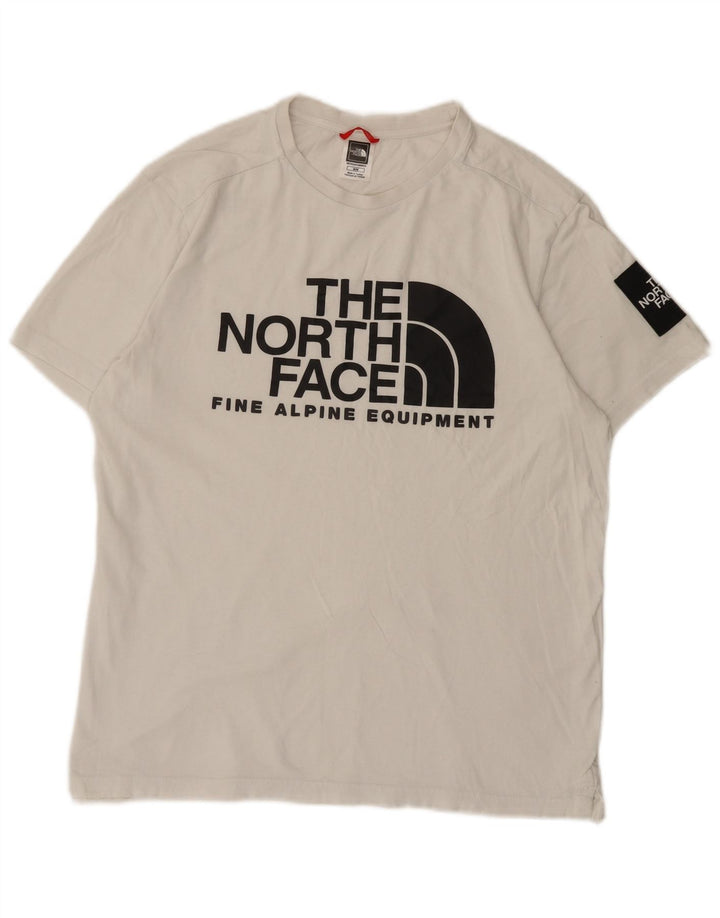 T-shirt grafica da uomo The North Face Top bianco medio