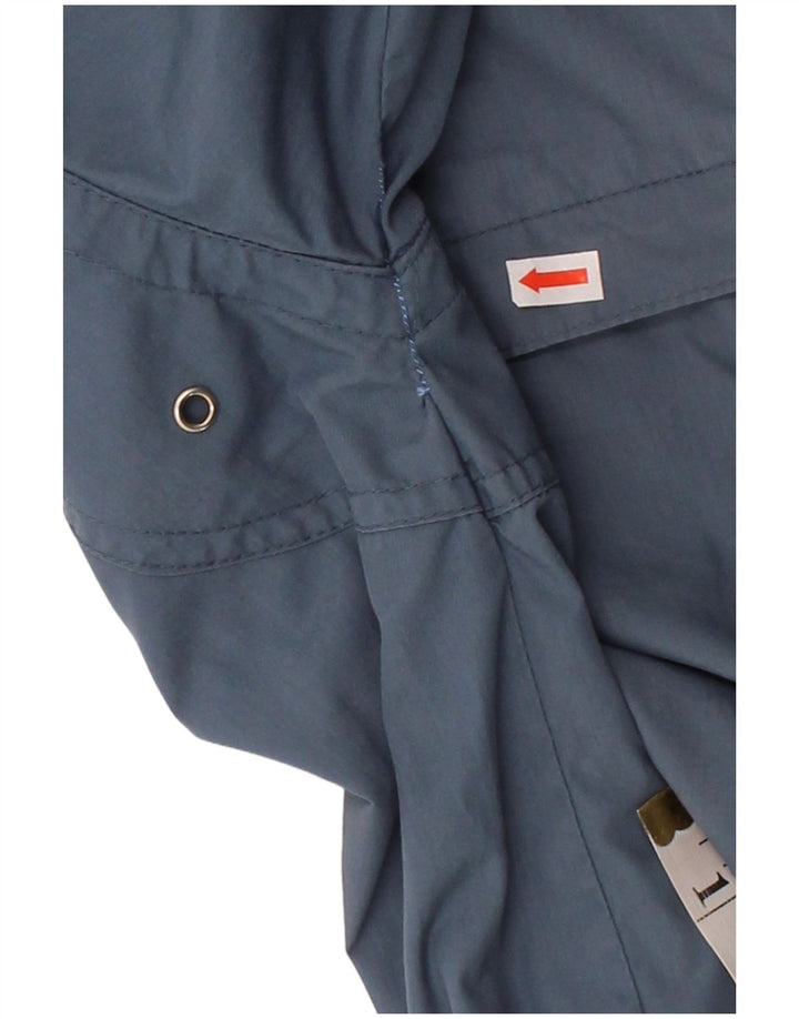 VINTAGE Mens Bomber Jacket UK 42 XL Blue