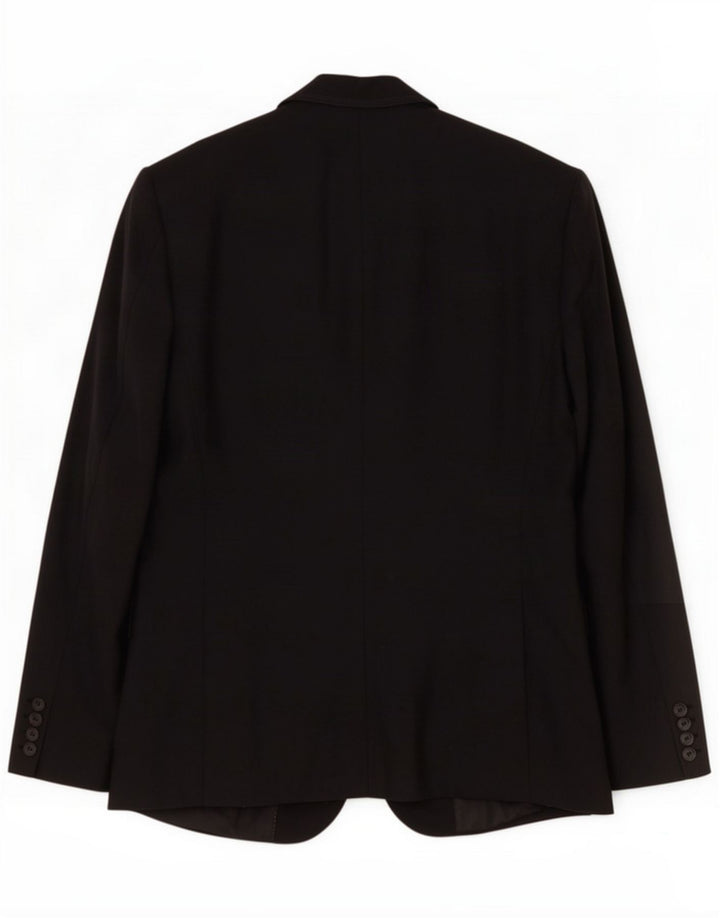 Zara Giacca blazer a 2 bottoni da uomo EU 54 XL Blu navy Cotone