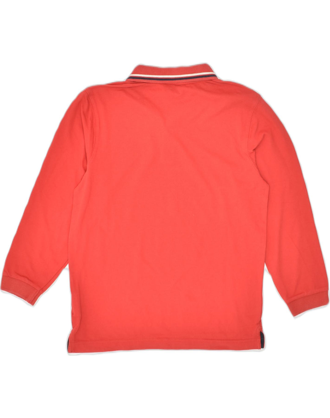 CHAMPION Boys Long Sleeve Polo Shirt 9-10 Years Medium Red Cotton | Vintage Champion | Thrift | Second-Hand Champion | Used Clothing | Messina Hembry 
