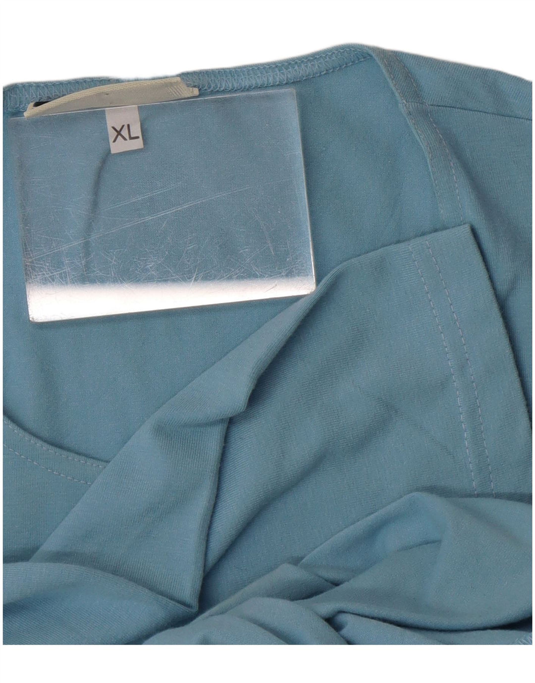 Maglia Asics Donna Manica 3/4 UK 18 XL Cotone Blu