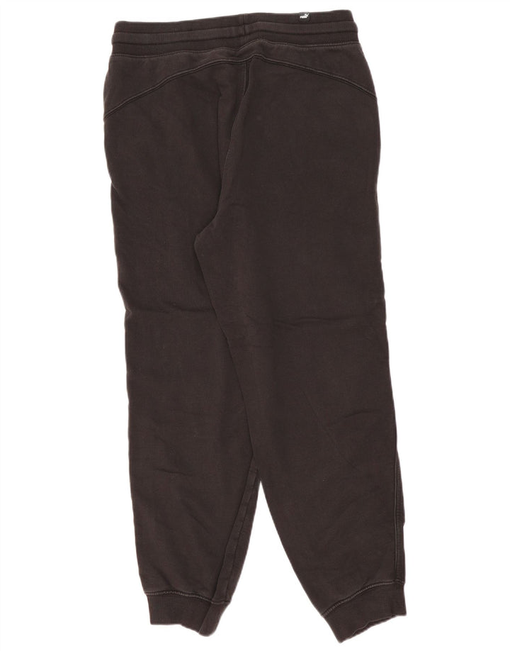 Pantaloni da tuta da uomo Puma Joggers Medium Black Cotton