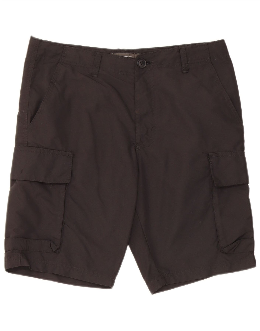 Pantaloncini cargo da uomo French Connection piccoli W32 nylon nero