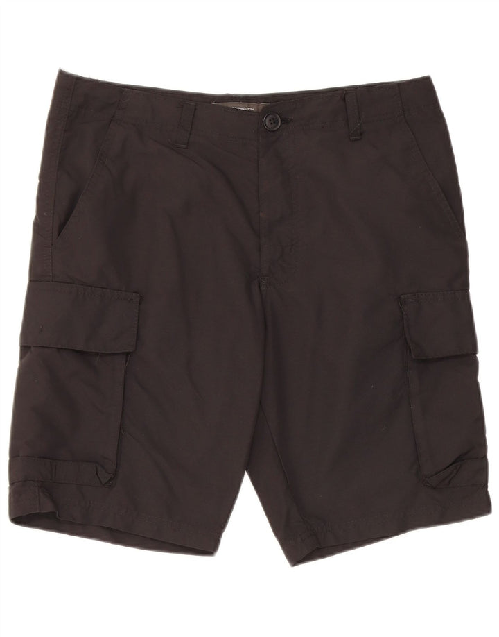 Pantaloncini cargo da uomo French Connection piccoli W32 nylon nero