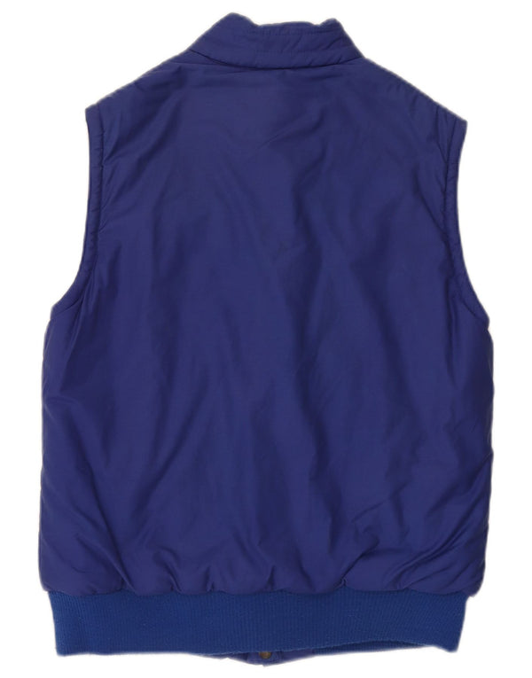 Gilet reversibile da uomo di MC Kee IT 44 XS blu cotone
