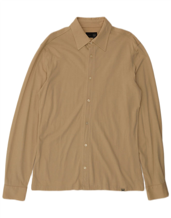 Camicia Uomo Gas XL Cotone Beige
