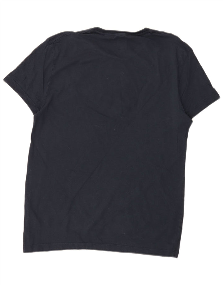 JACK WILLS T-shirt grafica da uomo Top in cotone blu navy medio