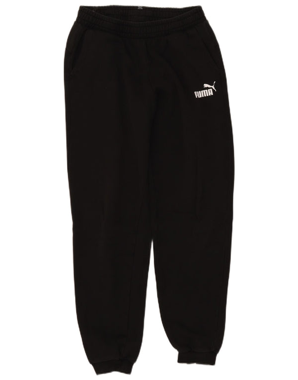 Pantaloni da tuta da ragazzo Puma Joggers 15-16 anni in cotone nero