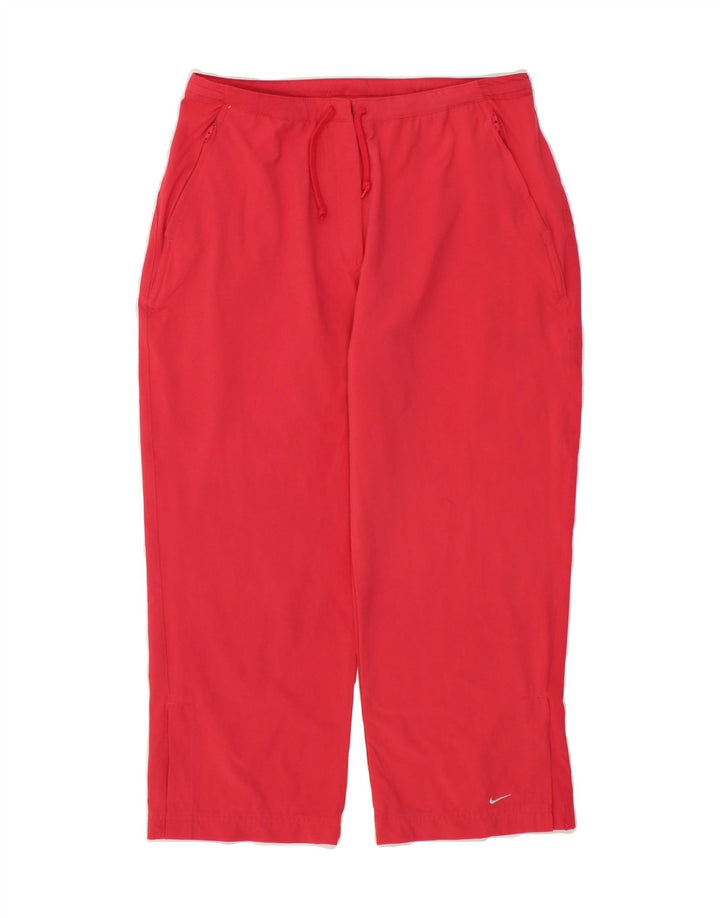 NIKE Womens Tracksuit Trousers UK 12 Medium  Pink Nylon Vintage Nike and Second-Hand Nike from Messina Hembry 