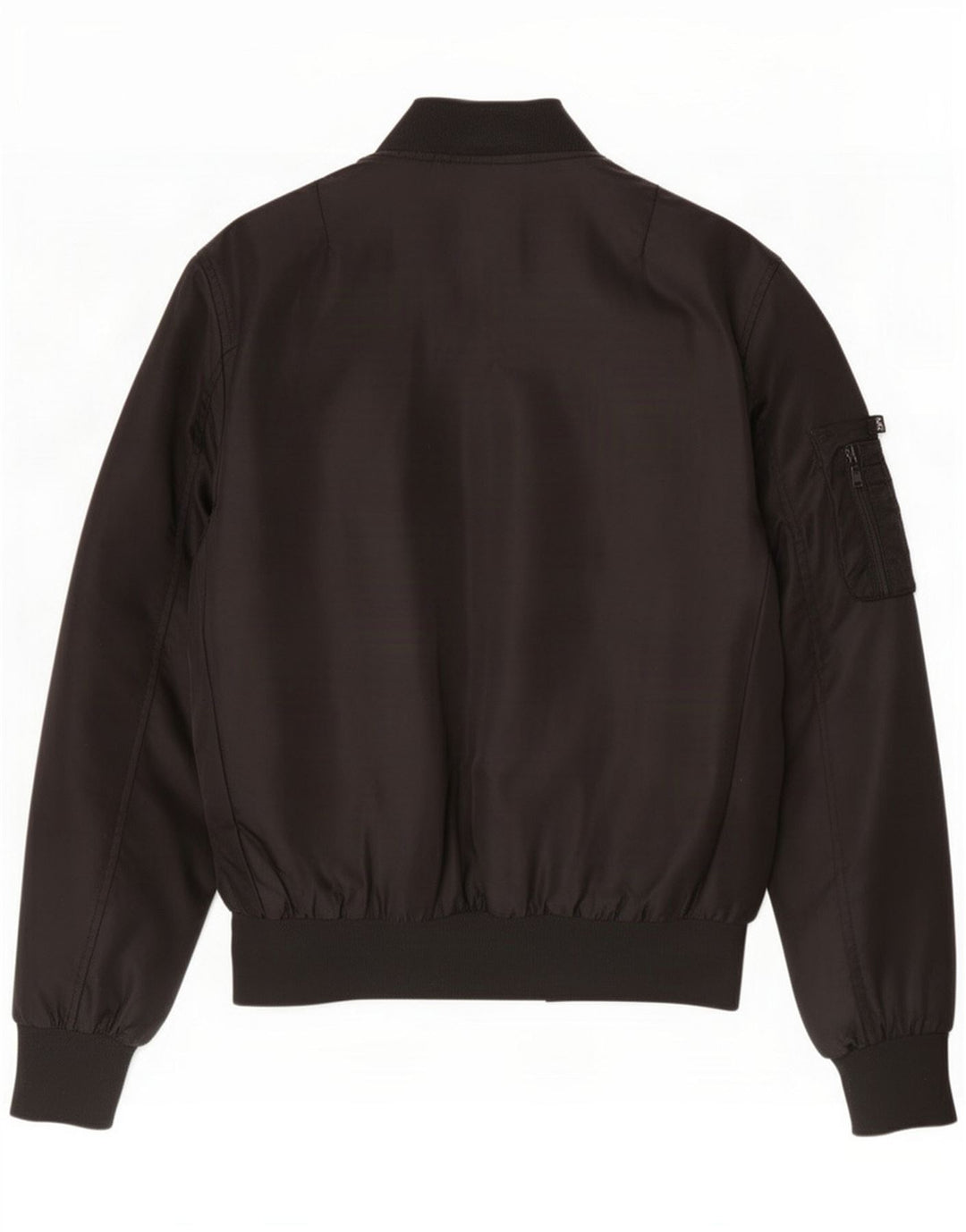 Giacca bomber da uomo vintage UK 38 Medium Black Nylon